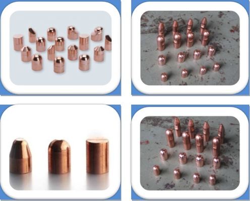 50pcs/Box CuCrZr Square Resistance Spot Welding Electrodes Tipler