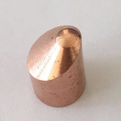 OEM Standart olmayan 40mm Noktalı Kaynak Bakır Elektrotları Ucu Malzemesi