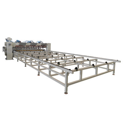 2mm Kafes Paslanmaz Çelik Gantry Çok Noktalı Saldırılmış Ağ Saldırma Tel Makinesi