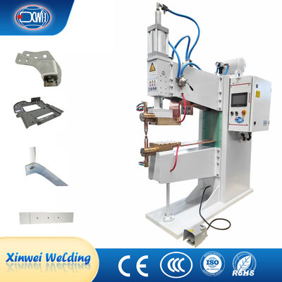Tek Noktalı Çelik Tel Ağı Stud Ac Dc kaynak makinesi Pnömatik Noktalı Kaydırıcı