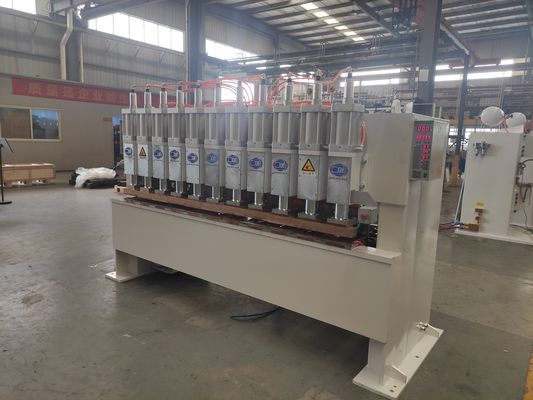 Galvanizli Kapı Kenarı Çoklu Başlı Nokta kaynak makinesi Otomatik