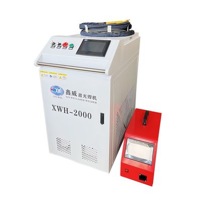 Küçük Mini Kablo Lazer Kaynak Aracı Elde Tutulan Fiber 1500w Taşınabilir Lazer Kaynakları